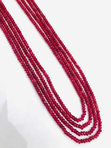 Red Beads Necklace